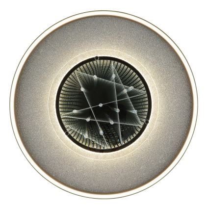 Globo - LED-Deckenleuchte LED/40W/230V 3000/4000/6000K Ø 51,5 cm schwarz
