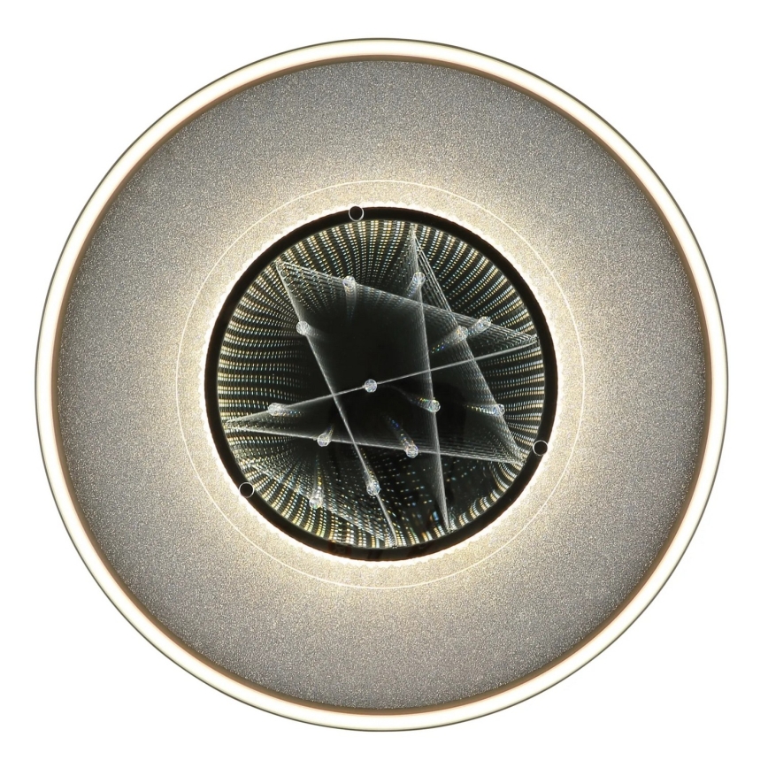 Globo - LED-Deckenleuchte LED/40W/230V 3000/4000/6000K Ø 51,5 cm schwarz