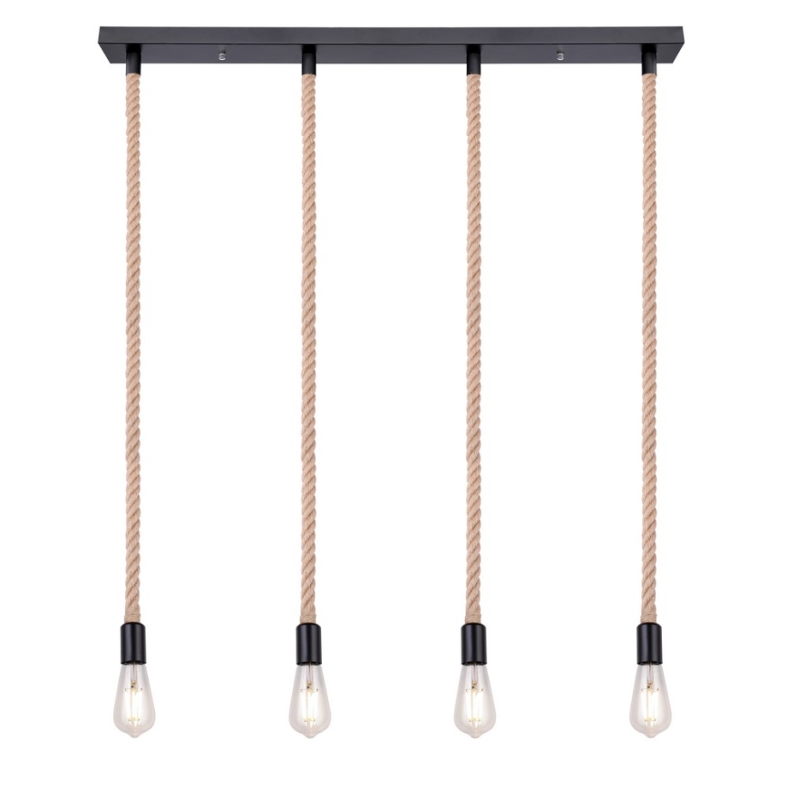 Globo - Lampadario a sospensione con filo 4xE27/60W/230V