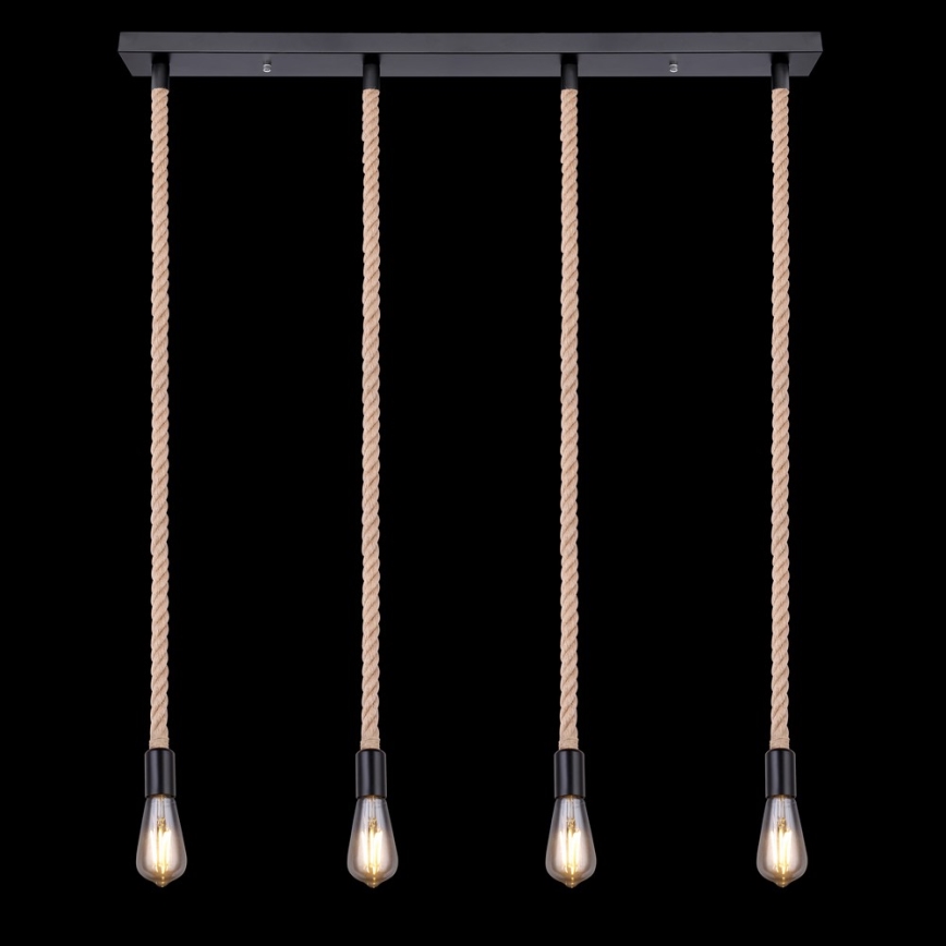 Globo - Lampadario a sospensione con filo 4xE27/60W/230V