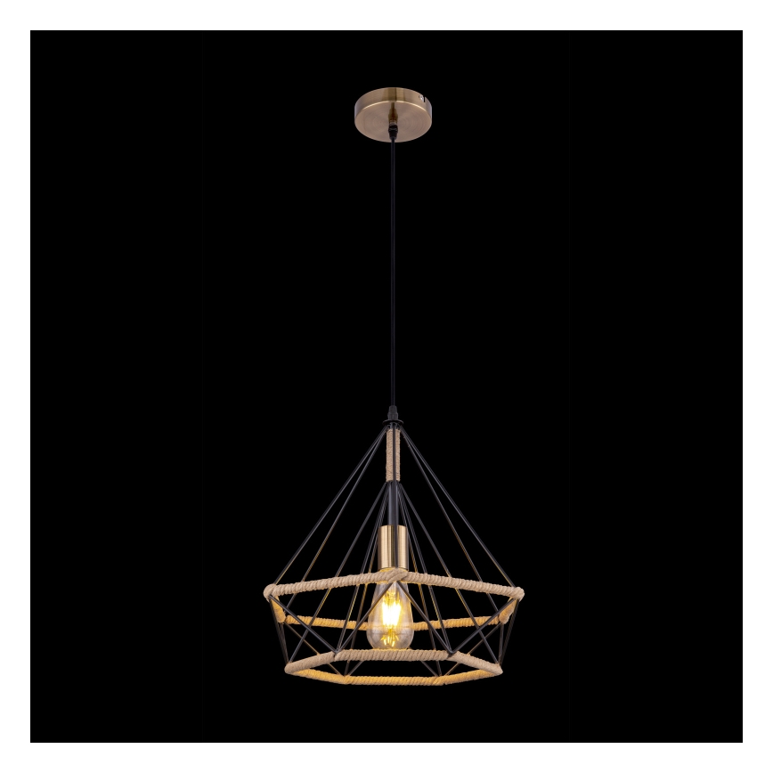Globo 69029 - Lampadario a sospensione con filo ULLEU 1xE27/60W/230V