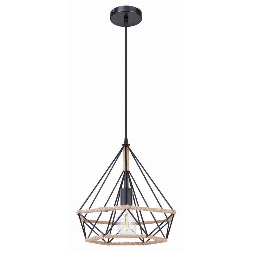 Globo 69029 - Lampadario a sospensione con filo ULLEU 1xE27/60W/230V