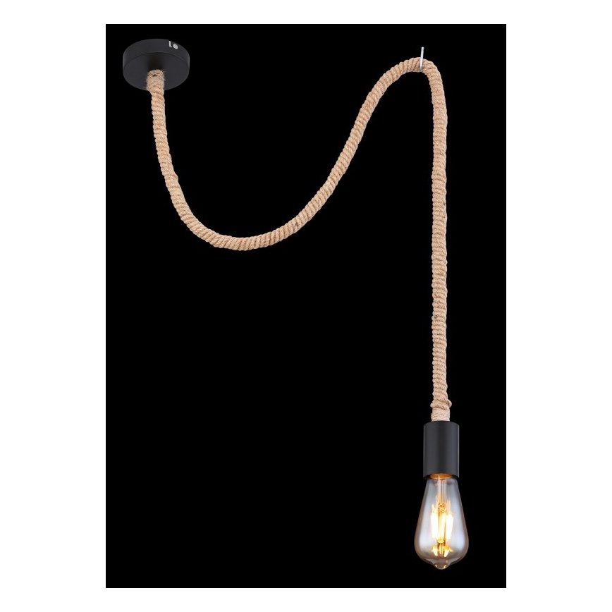 Globo - Lampadario a sospensione con filo 1xE27/60W/230V