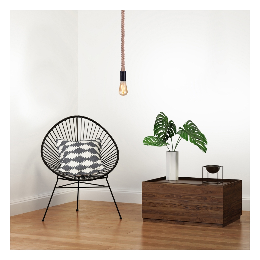Globo - Lampadario a sospensione con filo 1xE27/60W/230V