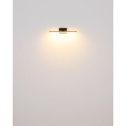 Globo - Lampada da quadro ricaricabile a LED/3,5W/5V 40 cm 3600 mAh nera