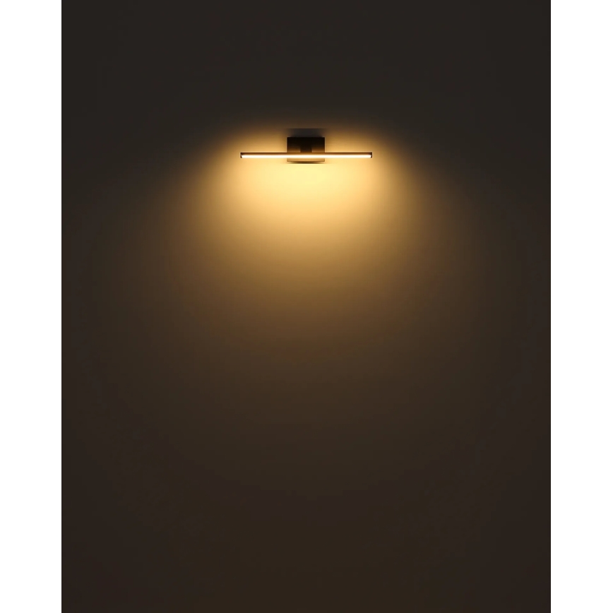Globo - LED wiederaufladbare Bildleuchte LED/3,5W/5V 40 cm 3600 mAh schwarz