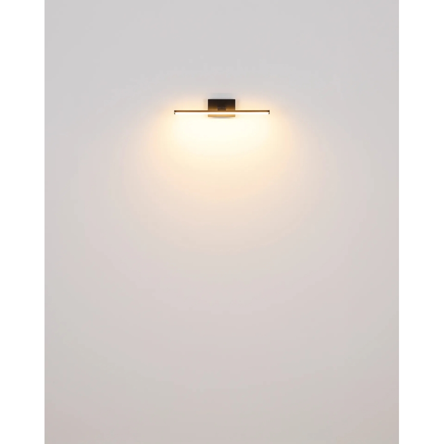 Globo - LED wiederaufladbare Bildleuchte LED/3,5W/5V 40 cm 3600 mAh schwarz