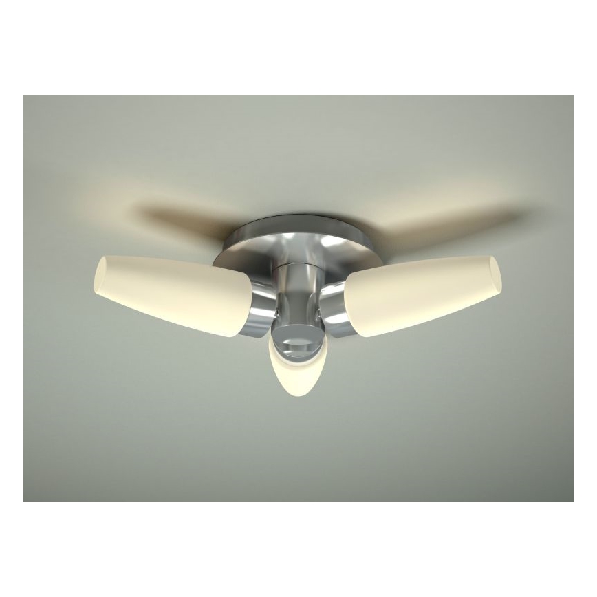 Globo - Bodové Badezimmer hell 3xE14/20W/230V IP44