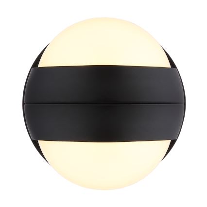 Globo - Applique murale tactile à intensité variable et rechargeable LED/1,4W/5V 1800 mAh noir