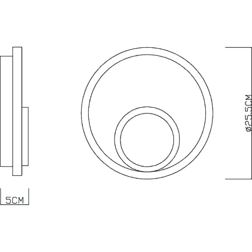 Globo - Applique LED/16W/230V 3000K