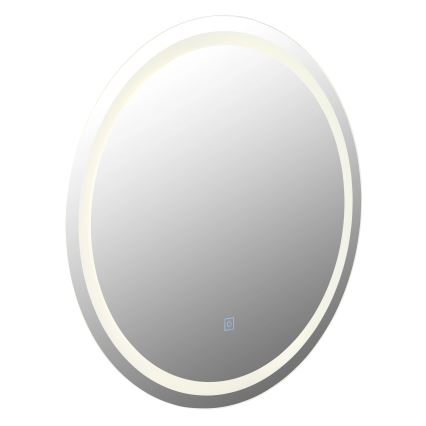 Globo - Miroir à intensité variable avec rétro-éclairage LED/10W/230V 4000K d. 55 cm