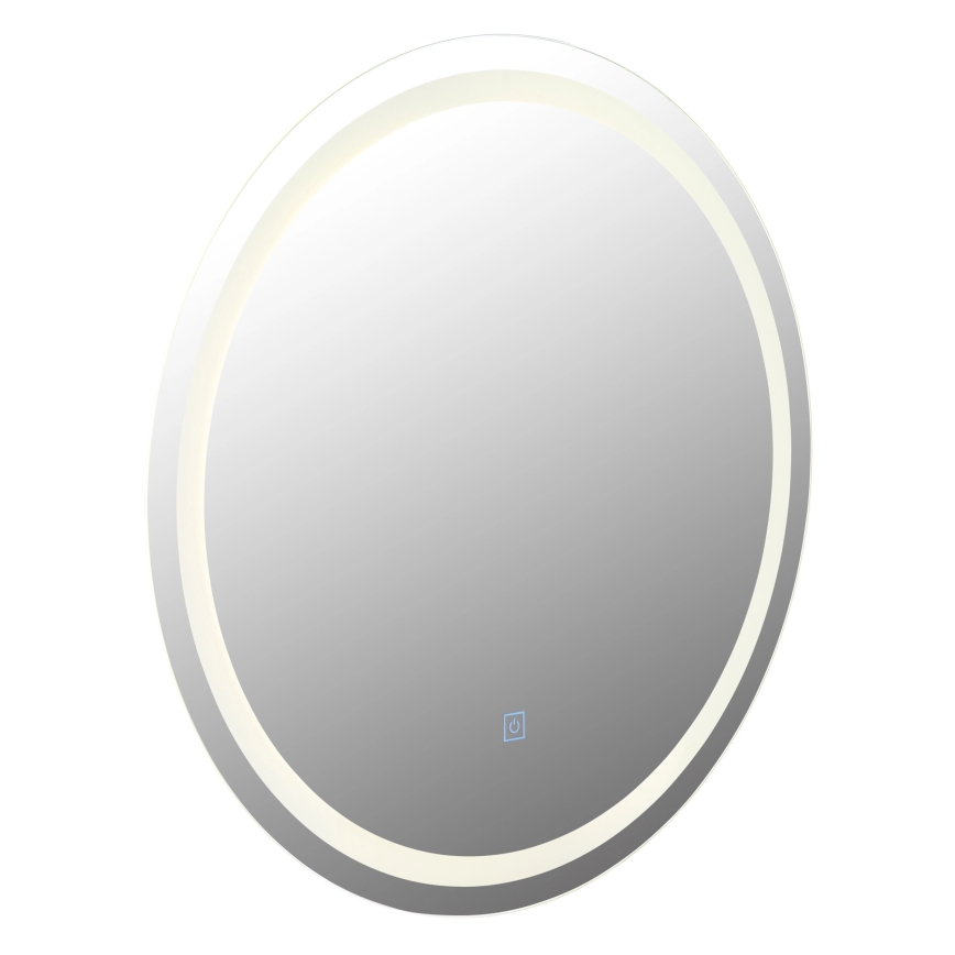 Globo - Miroir à intensité variable avec rétro-éclairage LED/10W/230V 4000K d. 55 cm