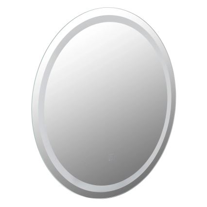 Globo - Miroir à intensité variable avec rétro-éclairage LED/10W/230V 4000K d. 55 cm