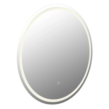 Globo - Miroir à intensité variable avec rétro-éclairage LED/16W/230V 4000K d. 75 cm