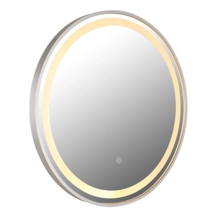 Globo - Specchio da parete dimmerabile a LED con retroilluminazione LED/10W/230V 2700/4000/6500K d. 50 cm