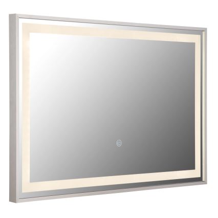 Globo - Specchio da parete LED dimmerabile con retroilluminazione LED/10W/230V 2700/4000/6500K 60x40 cm