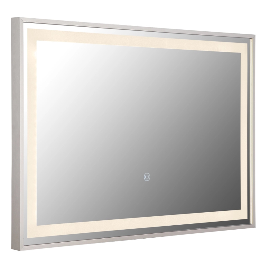 Globo - Specchio da parete LED dimmerabile con retroilluminazione LED/10W/230V 2700/4000/6500K 60x40 cm
