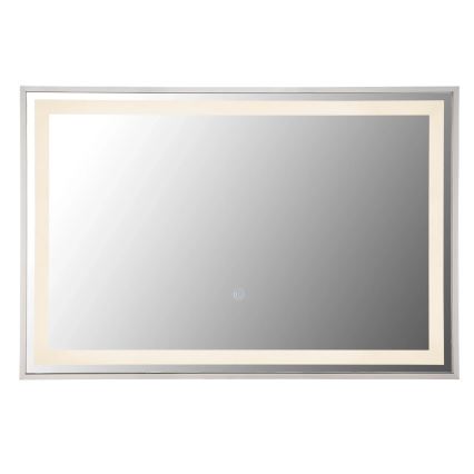Globo - Specchio da parete LED dimmerabile con retroilluminazione LED/10W/230V 2700/4000/6500K 60x40 cm