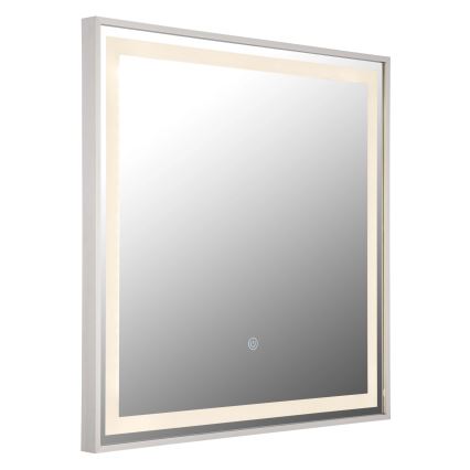 Globo - Specchio da parete LED dimmerabile con retroilluminazione LED/10W/230V 2700/4000/6500K 50x50 cm