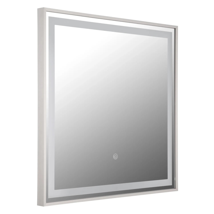 Globo - Specchio da parete LED dimmerabile con retroilluminazione LED/10W/230V 2700/4000/6500K 50x50 cm