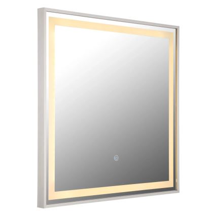 Globo - Specchio da parete LED dimmerabile con retroilluminazione LED/10W/230V 2700/4000/6500K 50x50 cm