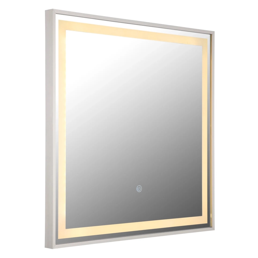Globo - Specchio da parete LED dimmerabile con retroilluminazione LED/10W/230V 2700/4000/6500K 50x50 cm