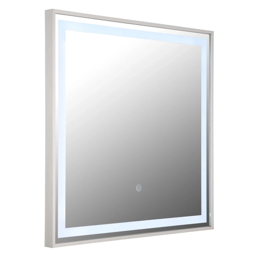Globo - Specchio da parete LED dimmerabile con retroilluminazione LED/10W/230V 2700/4000/6500K 50x50 cm