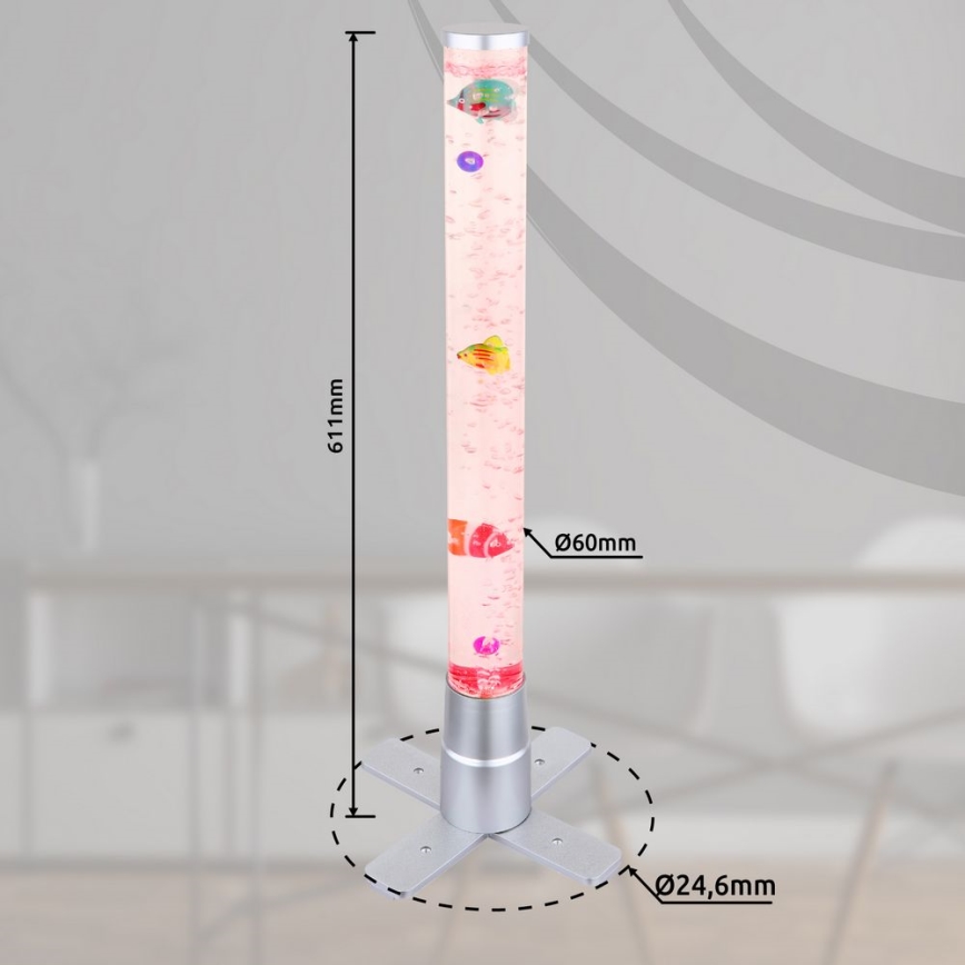 Globo - LED RGB Lampada decorativa 9xLED/0,06W/230V
