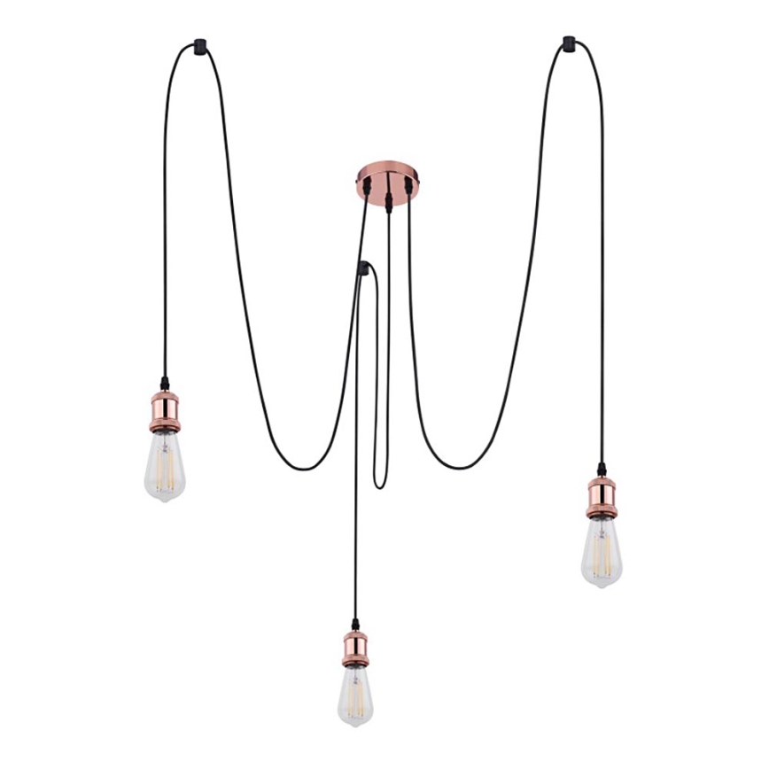 Globo A32-3 - Lampadario a sospensione con filo OLIVER 3xE27/40W/230V ragno