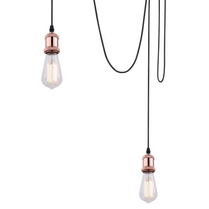 Globo A32-3 - Lampadario a sospensione con filo OLIVER 3xE27/40W/230V ragno