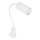 Globo - Applique a spot da parete con spina 1xGU10/35W/230V bianco