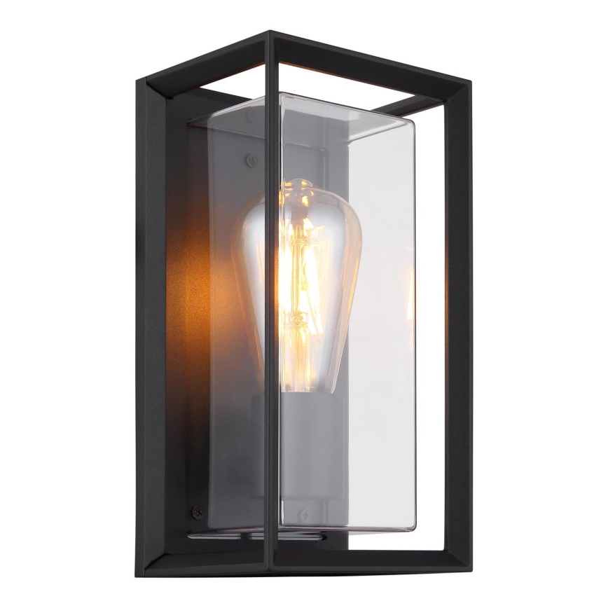 Globo - Applique da esterno 1xE27/60W/230V IP44 nero