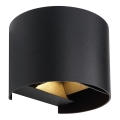 Globo - Applique da esterno 2xLED/3W/230V IP54 nero