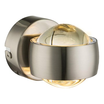 Globo - Applique LED/7W/230V 3000K cromo opaco