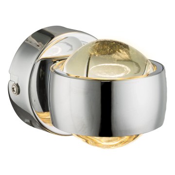 Globo - Applique murale LED/7W/230V 3000K chrome brillant