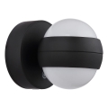 Globo - Applique murale tactile LED rechargeable dimmable LED/1,4W/5V 1800 mAh noir