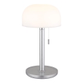 Globo - Aufladbare LED-Tischleuchte LED/1,5W/3,7V 3000/4200/6000K 1800mAh silbern
