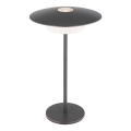 Globo - Aufladbare LED-Touch-Tischleuchte für den Outdoor-Bereich LED/3W/3,7V 1800/2700/3000K IP44 1800 mAh grau