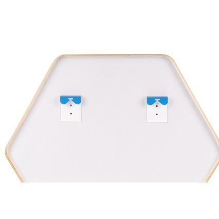 Globo - Wandspiegel 70x80 cm goldfarben