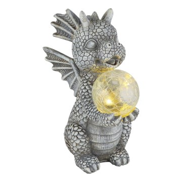 Globo - Décoration solaire LED LED/0,02W/3V IP44 dragon 300 mAh