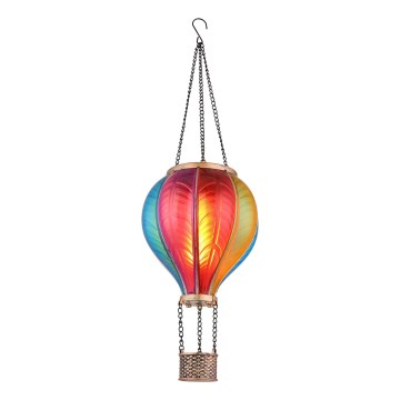 Globo - Décoration solaire suspendue 20xLED/0,5W/3V IP44 montgolfière