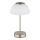 Globo - Dimm- und aufladbare LED-Tischleuchte LED/2,5W/5V 1800mAh 2700K/4000K/6500K matt Chrom
