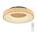 Globo - Dimmbare LED-Deckenleuchte LED/30W/230V + Fernbedienung