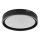 Globo - dimmbare LED-Deckenleuchte LED/40W/230V 2700-6500K Ø 51,5 cm schwarz + Fernbedienung