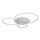 Globo - Dimmbare LED-Deckenleuchte LED/70W/230V 2700-6500K Wi-Fi Tuya mattchrom + Fernbedienung