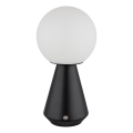 Globo - Dimmbare LED-Outdoor-Tischleuchte mit Touch-Funktion LED/1,5W/5V 3000/4500/6500K 1800 mAh IP41 schwarz