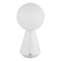 Globo - Dimmbare LED-Outdoor-Tischleuchte mit Touch-Funktion LED/1,5W/5V 3000/4500/6500K 1800 mAh IP41 weiß