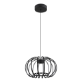 Globo - dimmbare LED-Pendelleuchte an Kabel LED/40W/230V 3000K schwarz
