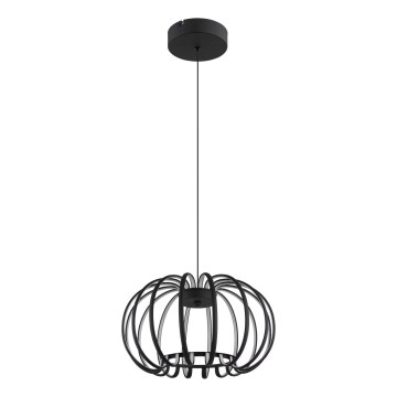 Globo - dimmbare LED-Pendelleuchte an Kabel LED/40W/230V 3000K schwarz