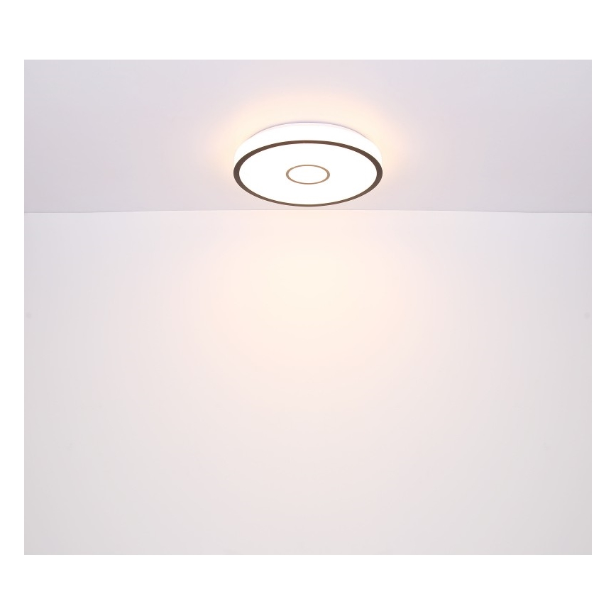 Globo - Dimmbare LED-RGB-Badezimmerleuchte LED/30W/230V IP44 Wi-Fi Tuya + Fernbedienung